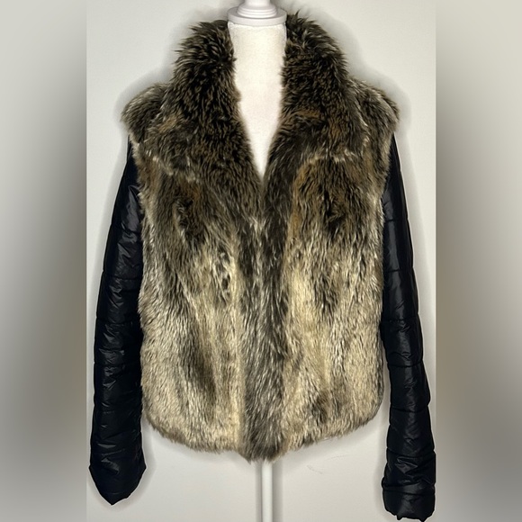 Norikio Cropped Faux fur jacket - Picture 2 of 5